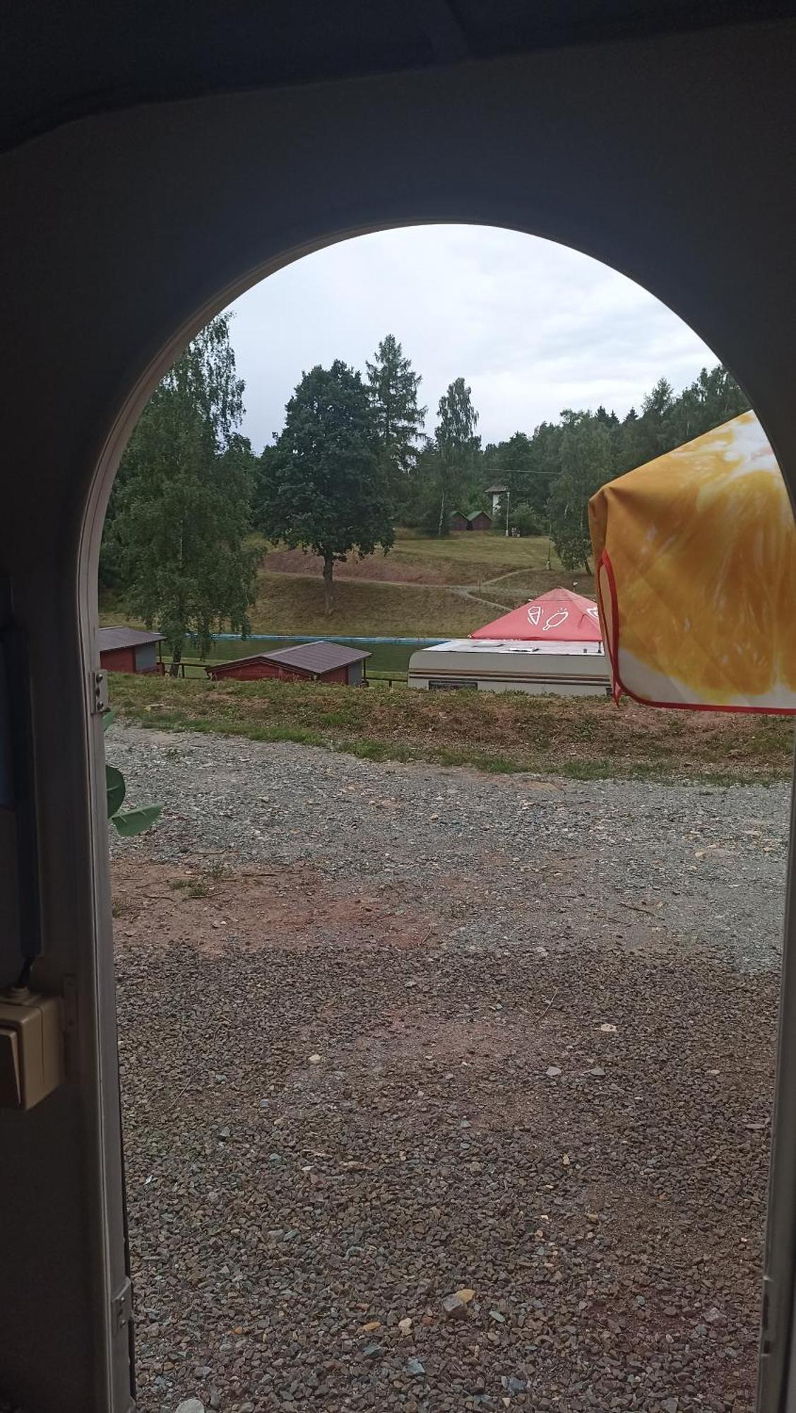 Karavan 3 V Arealu Koupaliste Bystre V Orlickych Horach Exterior foto